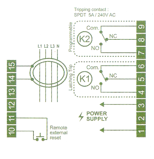 Delab Scientific - Earth Protection Relay, Digital Microprocessors